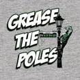 thumbnail image 3 of Wild Bobby Geaux Birds Grease the Poles NOLA Bourbon Street Philly Football Sports Unisex Crewneck Sweatshirt, 3 of 6
