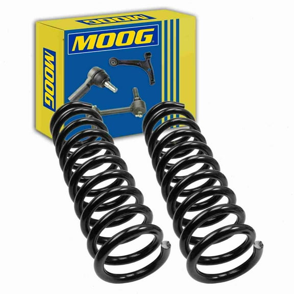 MOOG Front Coil Spring Set compatible with Pontiac Firebird 3.8L 4.1L 6.6L L6 V8 1967-1969