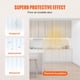 thumbnail image 3 of Cortina VEVOR, 150 pies x 2,4 m x 0,2 cm, PVC acanalado transparente, 3 of 9
