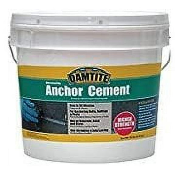 DAMTITE WATERPROOFING 08122/08121 ANCHOR CEMENT 10LB Pack of 4