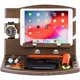 thumbnail image 3 of regalo para hombres Soporte para teléfono de escritorio de madera Organizador multifuncional de madera con ganchos Regalo de Navidad para hombres Regalo de esposo esposa Regalo de cumpleaños Regalo de, 3 of 5