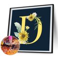 thumbnail image 3 of Cuadros Decorativos Kit de pintura de diamantes 5D, arte de mosaico de diamantes cuadrados completos con letras Ehuebsd Nuevos Originales, 3 of 9
