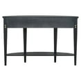 thumbnail image 4 of Modern Curved Console Table with 3 Drawers & Shelf - Stylish High-Capacity Entryway Table for Hallway, Living Room-Black, 4 of 9
