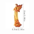 thumbnail image 3 of Fall Decorations for Home 6 Inch Resin Angel Statue Autumn Decorations for Home Cute Fall Decor for Home Fall Home Decor Indoor Tabletop Display 1 Pack, 3 of 5