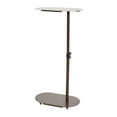 thumbnail image 6 of Main + Mesa Modern Adjustable C-Shaped for Accessibility End Table, Vintage Brown, 6 of 7
