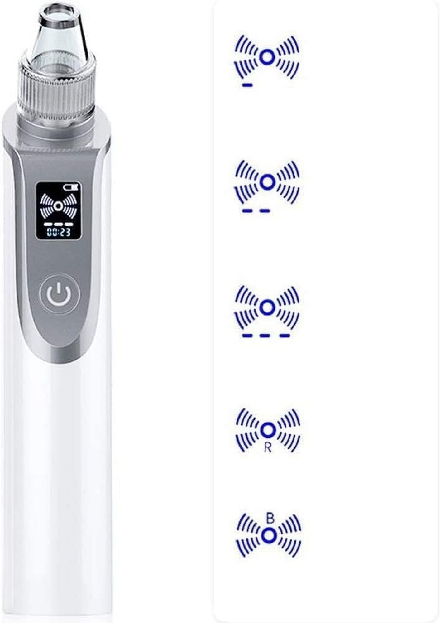 Deep Cleaning Pore Suctioning System Blackhead Remover Vacuum | Blemish & Blackhead Removal Tool | Pampering Home Facial Treatment