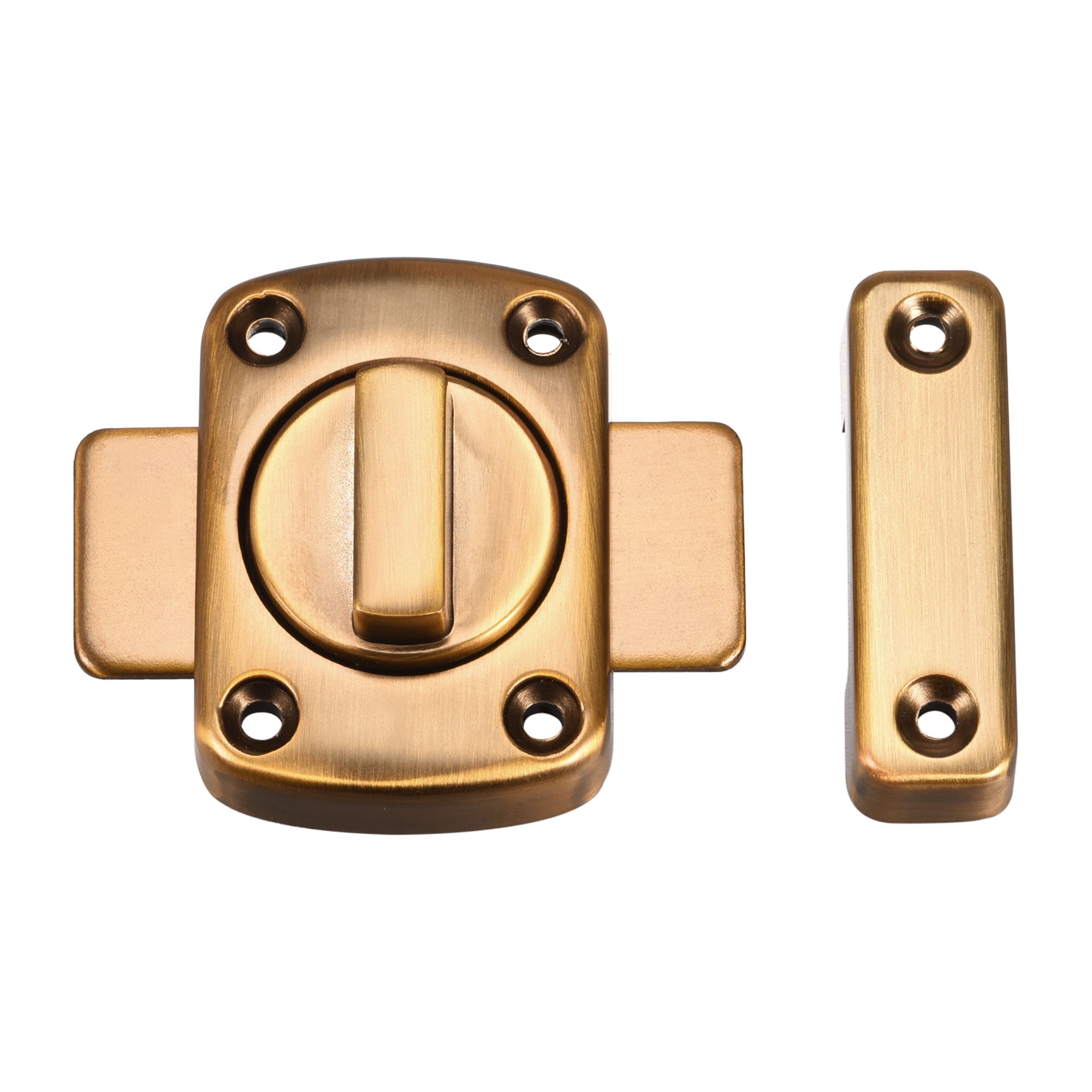 Bolt Rotation Lock Zinc Alloy Rotate Bolt Latches Gate Door Lock Uxcell 2-Pack Rotate Bolt ...