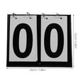 thumbnail image 6 of KALLORY 2-Digit Score Keeper Table Counter for Billiards Basketball Soccer Badminton and Table Games with Clear Visible Numbers Flipper, 6 of 10