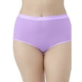 thumbnail image 3 of Fruit of the Loom Women s Plus Size Fit for Me EVERLIGHT Brief, 4 Pack 10 Assorted, 3 of 8
