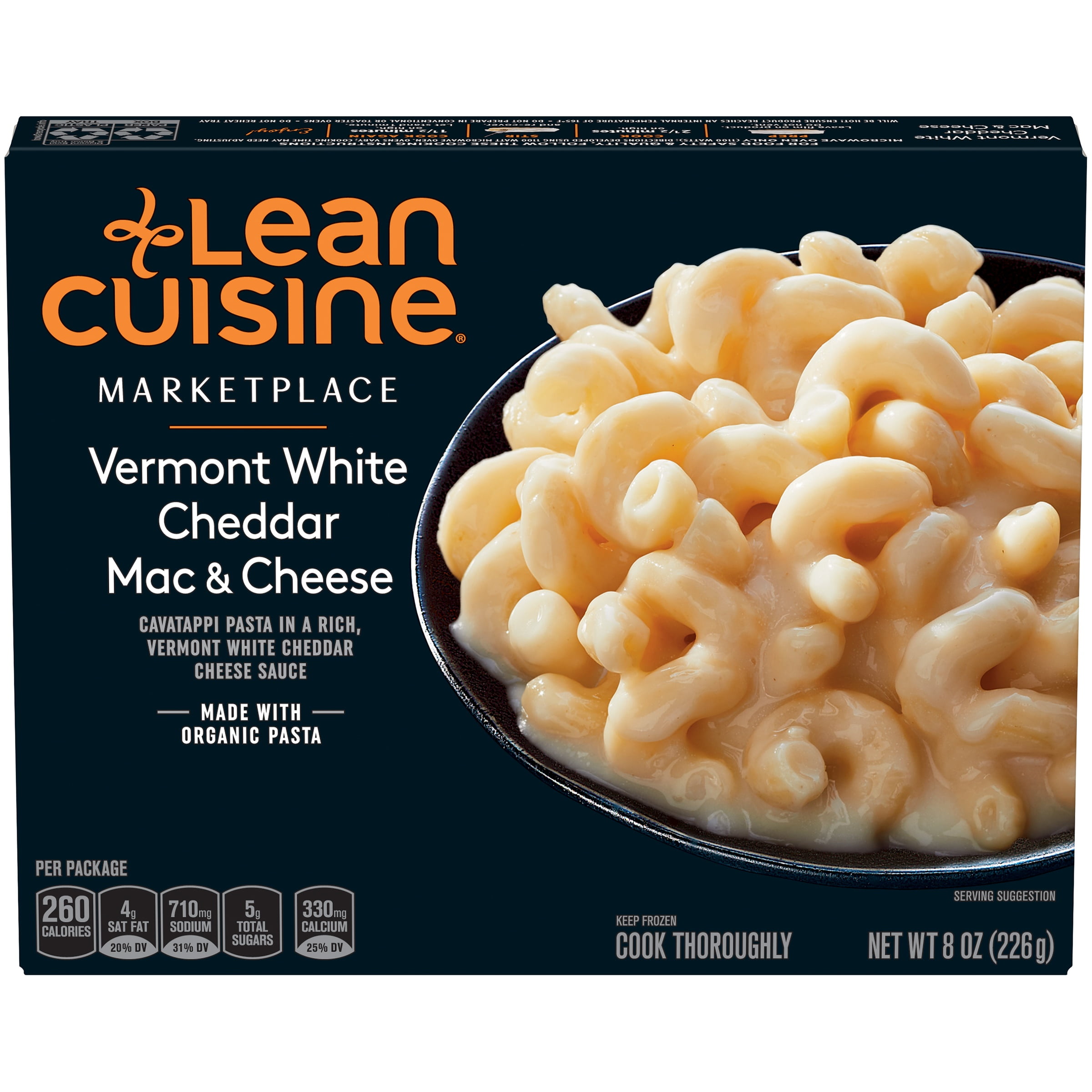 LEAN CUISINE MARKETPLACE Vermont White Cheddar Mac & Cheese 8 oz. Box