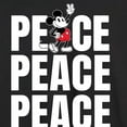 thumbnail image 3 of Mickey & Friends - Mickey Peace - Men's Long Sleeve T-Shirt, 3 of 5