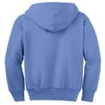thumbnail image 6 of Port & Company ® - Youth Core Fleece Full-Zip Hooded Sweatshirt. PC90YZH, 6 of 6