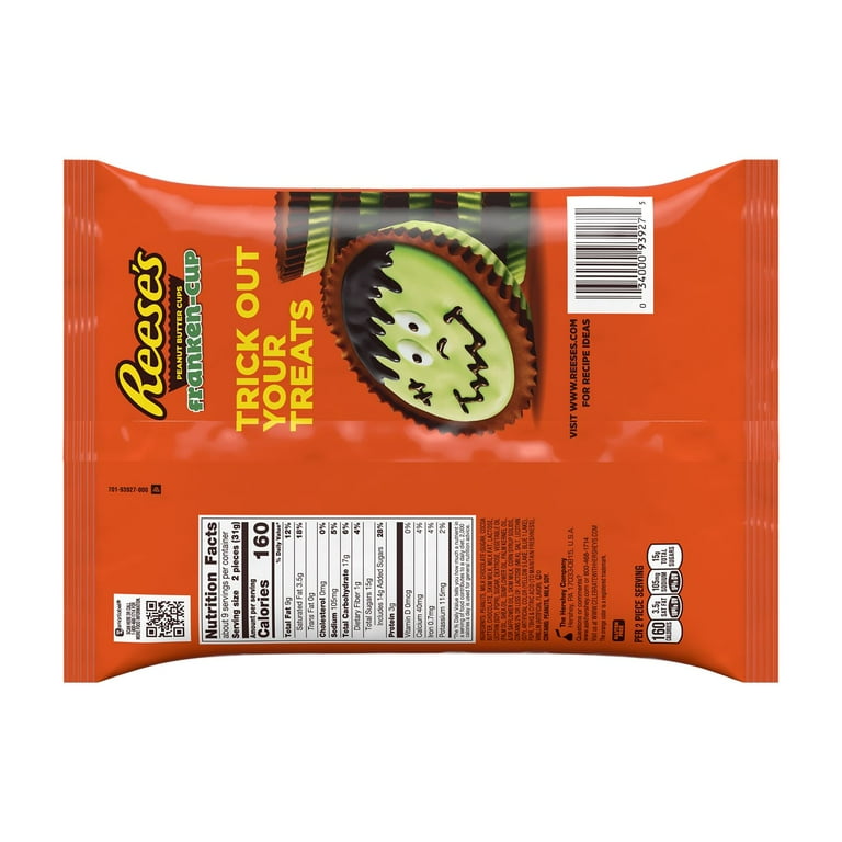 REESE'S Franken-Cup Halloween Candy, Milk Chocolate Peanut Butter