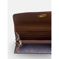 thumbnail image 3 of Free Assembly Women's Faux Leather Clutch Wallet, Autumn Brown, 3 of 4