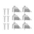 thumbnail image 2 of Electric Headless Guitar Locking Nut Zinc Alloy Accurate Locking 6 String Split Type For Headless Electric Guitars, 2 of 8