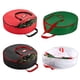 thumbnail image 3 of Moyic Bolsa de almacenamiento de guirnaldas eficiente y práctica para aplicaciones amplias bolsa de almacenamiento de de árbol de Navidad Kits de decoración para fiestas Rojo 30 pulgadas, 3 of 6