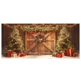 thumbnail image 5 of Large Garage Door Banner for Holiday Season Outdoor Festive Welcome Sign for Front Porch and Yard Decorations, 5 of 5