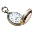 thumbnail image 1 of Vintage Watch Pocket Watch Quartz Pocket Watch Portable Watch with Chain, 1 of 6
