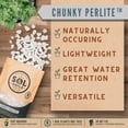 thumbnail image 4 of Sol Soils Chunky Perlite for Plants - Lightweight, All-Natural Volcanic Glass Soil Amendment to Improve Drainage & Aeration – 1 Quart, 4 of 8