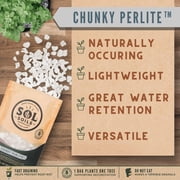 Sol Soils Chunky Perlite Horticultural Soil Amendment, 4 qt