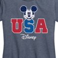 thumbnail image 3 of Disney - Americana - Mickey Usa - Women's Short Sleeve Graphic T-Shirt, 3 of 5