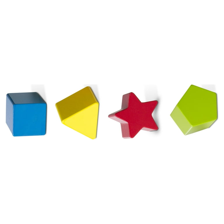 Melissa and doug color cheap blocks wooden shape sorter