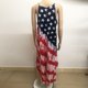 thumbnail image 4 of Faldas largas Día de la Independencia Mujer Sling Dress Vestido sin mangas Seaside Sundress (Rojo M) Ygjytge Rojo T M para Mujer, 4 of 9