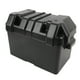 thumbnail image 1 of Caja de Batería RV de 12 V, Caja de Batería Marina Versátil Estructura Robusta Negra para Baterías Menores que 325x195x185 mm, 1 of 7