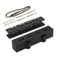 thumbnail image 1 of Yinanstore Electric Guitar Pickup Bass Jazz Guitar Parts Musical Instruments Easy to Install DIY 4 String Replacement Accessories Parts 92mm, 1 of 8