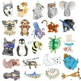 thumbnail image 3 of 50 PCS Stickers Pack, Waterproof Cute Cool Teens Funny Theme Stickers, DIY Fashion Trendy Creative Decal, Personalized Your Own MacBook , Laptop, Guitar, Luggage, Skateboard, Car (Animals), 3 of 4