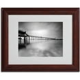 thumbnail image 2 of Matted art under acrylic in a wood frame, 2 of 3