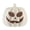 Short Pumpkin-E, variant on Halloween Decorations Terracotta Tone Resin Pumpkin Decoration, 2 Pack Fall Decor Handcrafted Resin Jack-O-Lantern Halloween Tealight Holder Rustic Farmhouse Fall Home Decor For Table