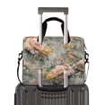 thumbnail image 2 of 16" Laptop Briefcase for Work Travel Laptop Shoulder Bag Carrying Handbag Laptop Case Scattered Birds and Flowers, 2 of 8