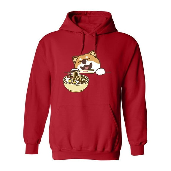 Corgi Dog And Ramen Bowl Hoodie Women -SPIdeals Designs, Female Medium