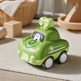 thumbnail image 4 of Toy Car for Toddlers, Cute Green Push‑Powered Vehicle, Friction Powered Mini Car Toy, Educational Play Car Gift for Boys Girls, 4 of 5
