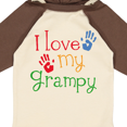 thumbnail image 4 of Inktastic I Love My Grampy Grandchild Boys or Girls Long Sleeve Baby Bodysuit, 4 of 5