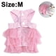 thumbnail image 2 of Vestido de malla a rayas adorable para mascotas, perros, gatos, tutú elegante, chaleco de princesa, vestidos con lazo para perros pequeños y medianos, falda para cachorros, pomerania, chihuahua, 338, 2 of 7