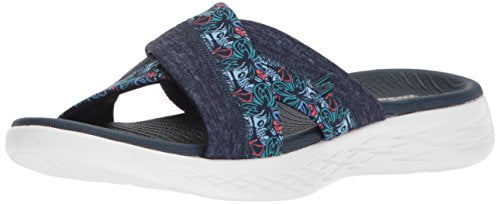 Skechers Performance Women's On-The-Go 600-Monarch Slide Sandal,Navy,11 M US Skechers Performance Women's On-The-Go 600-Monarch Slide Sandal,Navy,11 M US