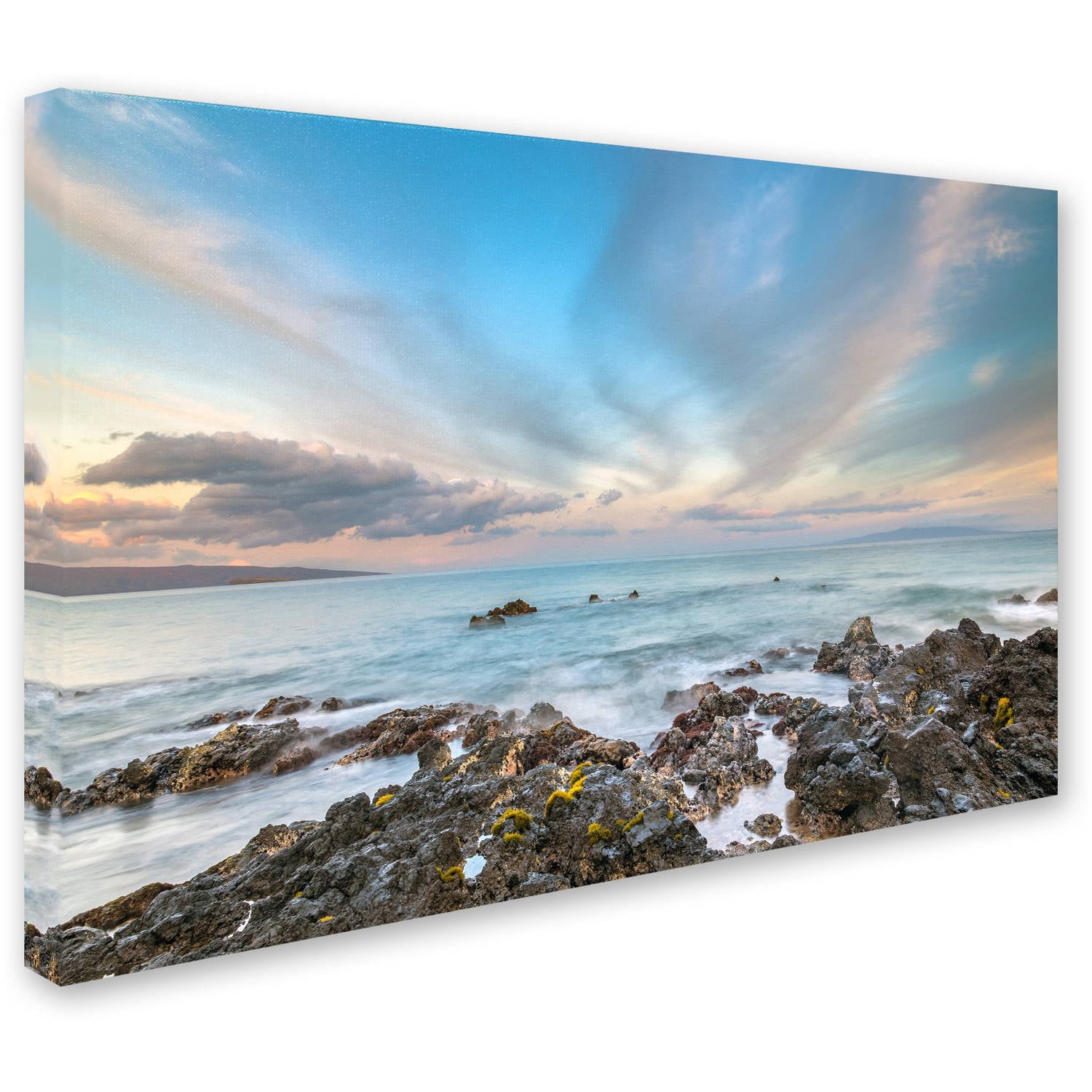Trademark Fine Art 'South Maui Sunrise' Canvas Art by Pierre Leclerc