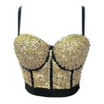 thumbnail image 1 of Sujetador de mujer Top Bustier ropa interior sujetador de mujer Push Up Bralette Punk Rock sujetador, 1 of 5
