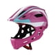 thumbnail image 2 of Casco de bicicleta para niños, integral, ajustable, con almohadilla desmontable. Rosa roja, 2 of 9