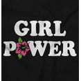 thumbnail image 2 of Girl Power Feminist Future Flower Women Plus Size Crewneck Sweatshirt Brisco Brands 2X, 2 of 5