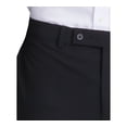 thumbnail image 4 of Dkny Mens Modern fit 2 Piece Suit 44 R / 37 Waist Black Solid Stretch, 4 of 5