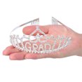 thumbnail image 6 of CRILSTYLEO Crystal Headband with Combs, Elegant Princess for Women, Bridal Wedding, Prom, Birthday Party Accessory, 6 of 8