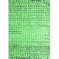thumbnail image 1 of Ahgly Company Indoor Rectangle Solid Emerald Green Modern Area Rugs, 2' x 3', 1 of 4
