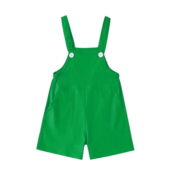Mercatoo Teen Girls Bib Overalls Shorts Kids Sleeveless Solid Color Suspender School Rompe1 Tween Trendy Summer Casual Shortalls