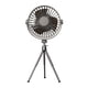 thumbnail image 2 of Linterna de cping con ventilador Multifunción Escritorio Silencioso Control remoto USB con temporizador Bombilla de luz de cping Lámpara Gris Baoblaze Lámpara de ventilador al aire libre, 2 of 8