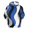 thumbnail image 3 of Stereo Abstract Line Gradient (1)-2 Men's Women Vintage 3D Hooded Sweatshirt - All-Season Loose Fit Streetwear, 3 of 6