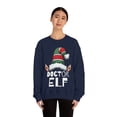 thumbnail image 3 of Doctor Elf Unisex Sweatshirt, S-2XL Christmas Medical School Elves, 3 of 9