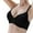 A-Black105, variant on Women Full Coverage Bras Wide Straps Lightly Lined Lace Bras Side Support Skin Friendly Daily Wear Bras